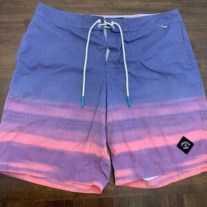 American Eagle Swim Trunks Board Shorts Bathing Suit Men’s Large Purple
